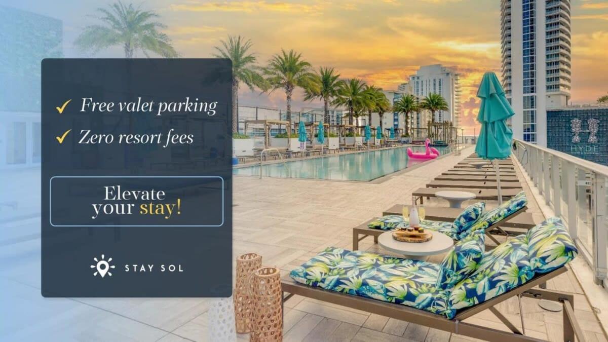 Coastal Relaxation - Parking Included - Amazing Pools Apartment Hollywood Exterior photo